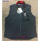 Full Zipper Mens Work Jacket , Garment Enzyme Washable Polyester Vest Mens