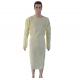Yellow Polypropylene Disposable Coveralls Medical Accessories S-5XL Size