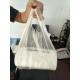Custom Plastic PVA Water Soluble 100% Biodegradable Medical Shopping Bags