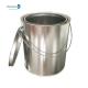 3.7L Car Paint Tin Packaging 1 Gallon Tin Can With Lever Lids