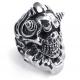 Tagor Jewelry Super Fashion 316L Stainless Steel Casting Rings Collection PXR028