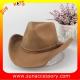 Fashion hot sale Western cowboy  or cowgirl hats for mens and womens,100% Australia wool felt camcelhats