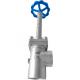 Stainless Steel Cryogenic Long Shaft Angle Globe Valve DN32 PN25 Manual