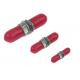 Simplex ST To ST Single Mode Metal Adapter Red Dust Cap Network