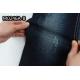 150cm 9.1Oz Cotton Spandex Denim Fabric For Jeans Dress Shirting Clothing Crosshatch Slub Tie Dye