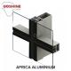 High Quality Industrial Extruded Curtain Wall Aluminum Profile