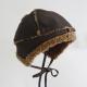 Merino Rolled Wool Sheepskin Winter Sheepskin Hats Earflap Type For Children