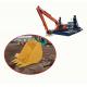 Q355B NM Material 20 Ton Excavator Bucket With Teeth Reinforced for excavator long arm