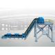 Horizontal Idler Roller 180M3/H Cleated Belt Conveyor 60 Degree