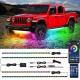 12V strip light Underglow Kit for Car, RGB-IC Under Car Lights with Dream Color Dancing Chasing and 213 Scene Modes