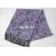 Elegant Purple Men And Ladies Woven Silk Scarf ，Size 8 * 2cm