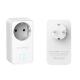 App Wifi Control Smart Home Plugs , Commercial Wifi Power Plug WEP/ TKIP / AES Type