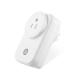 100-250V 3 Prong Smart Plug US Standard With Voice Control ROHS Approved