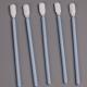 Long Handle Lint Free Microfiber Cleanroom Swabs For Electronics Cleaning