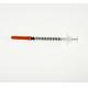 1ml OEM Disposable Injection Insulin Syringes Transparent U 40 Box Packaging