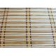 Eco Friendly Natural Bamboo Blinds , Motorized Outdoor Roll Up Bamboo Shades