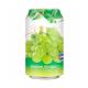 16oz Aluminum Can Aloe Vera Juice Processing for Fresh Fruity Green Grape Juice