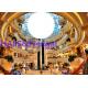 Indoor Exhibition Mall Inflatable Balloon Light LED Hanging Decoration 600W 800W