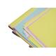 Multi - Color CFB Carbonless Copy Paper Sheets 48-100 Gsm Basis Weight 5 Years Self Life