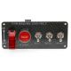 Racing Only Switch Panel 2 3 4 Hole Rated Current 300A In Red For B2B Buyer