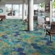 Wall To Wall Auditorium Nylon Printed Carpet With Stain Resistant