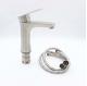 Stainless Steel Material Modern Kitchen Faucet Duplex Type Polished