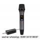 U18 / UHF professional teaching wireless microphone/  20 channel frequency/metal handheld/6.35 to 3.5 jack