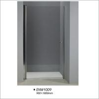 Tempered Glass Framed Pivot Shower Door , Custom Glass Shower Screens