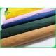 Recyclable Eco Friendly Green / Blue Soft Washed Kraft Paper For Grocery Bags