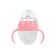 Soft Anti Flatulence Silicone Baby Bottles Explosion Proof For Newborn Baby
