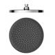 Round Wall Mounted Rain Fall Shower Head with Single Handle and Without Slide Bar