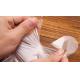 Beauty Salon Clear Polyethylene Disposable Gloves High Density Easy Store