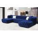 Plywood Commercial Hotel Lobby Furniture Sectional Velvet Sofa Sets