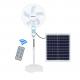 48inch Rechargeable Solar Standing Fan With Stand Plastic Electric Powered