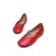 S412 New Style Leather Women'S Shoes Shallow Mouth Flat Single Shoes Women'S Art Comfortable Women'S Shoes Autumn