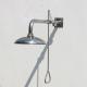 wall-mounted  type stainless steel shower, emergency drench shower head