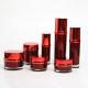 Skin Care Empty Red Face Cream Luxury Acrylic Bottle And Jar 15g Cosmetic Sets