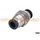 PMM Series Straight Pneumatic Hose Fittings Equal Two Hexagon Nuts