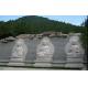 Chinese White Carved Sitting Buddha Sculpture