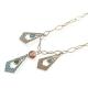 Wholesale Plain 925 Sterling Silver Charms Pendant Necklace Women Jewelry 5pcs