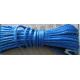 Blue synthetic winch rope for Offroad Warn Jeep