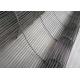 Food Grade 304 Stainless Steel Flat Flex Wire Mesh Conveyor Belt For Cooling