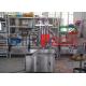 Pneumatic Liquid Filling Machine for Food Beverage Chemical , water filling