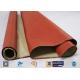 260 ℃ Heat Resistant Insulation Silicone Coated High Silica Fabric