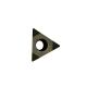 Triangular Type Tcgt090204 Brazed 3 Tipped CBN Inserts for Cast Iron and Steel