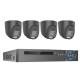 Customized  Use 4 Channels indoor Face Detection H.265 4K 8MP Wired POE IP Network cctv home security camera system