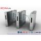 Flap Barrier Gate Fingerprint Reader Turnstile Barrier Gate Acrylic Flap Barrier Turnstile