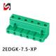 2EDGK-7.5 300V 10A high quality Pluggable Terminal Blocks 7.5MM pitch for pcb manufacturer