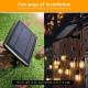 Party 39ft Festoon 16pcs S14 Solar Bulb String Lights