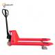 Oil Cylinder Casting Manual Pallet Truck with 1450mm Turning Radius and Steel Construction